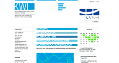 Desktop Screenshot of kwi-nrw.de